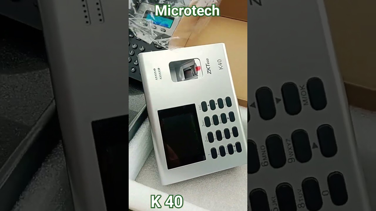 @microtch.ali1 #zkteco #k40 #attendance machine#microtech 03091493340