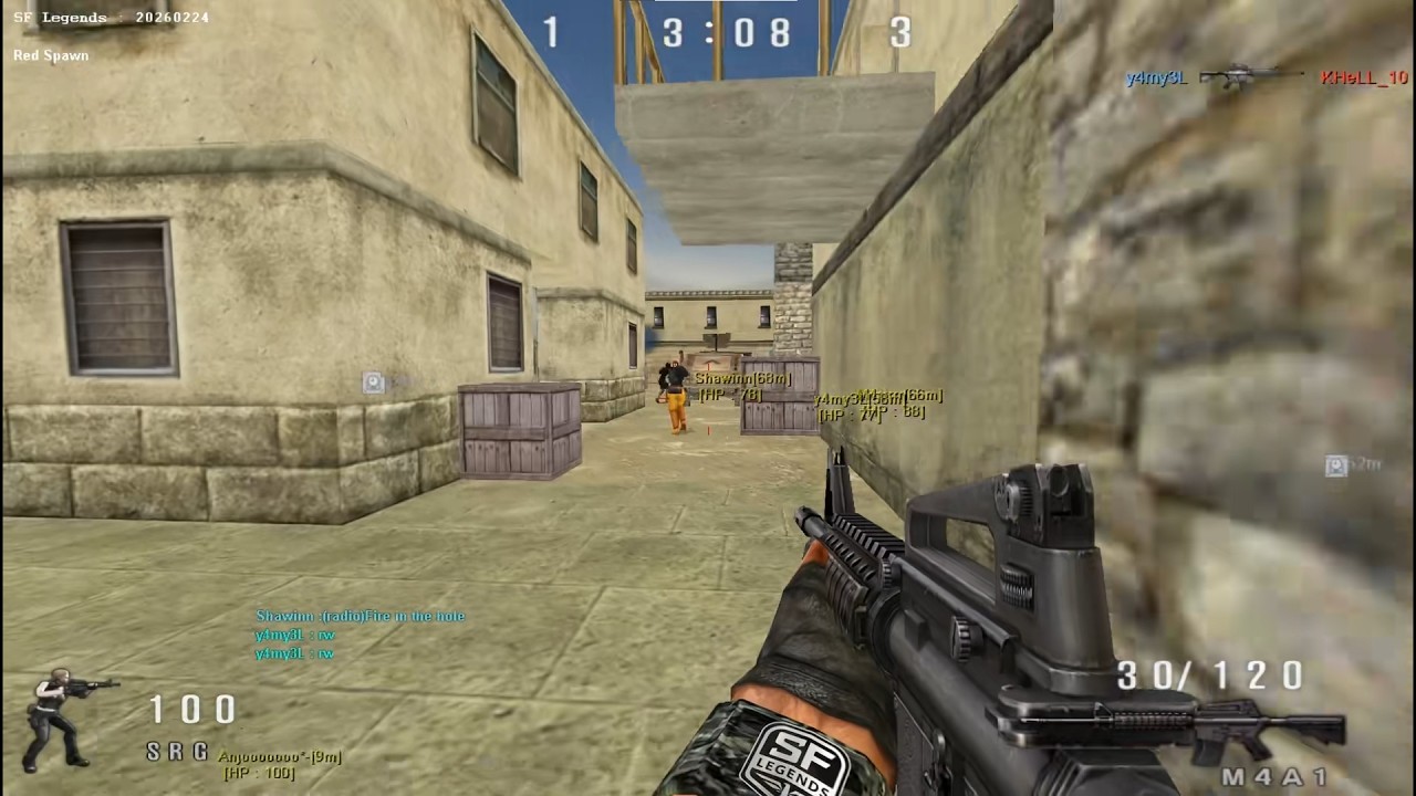 Special Force Legends, M4a1 Gaming, Highlights ( desert camp ) ( win )