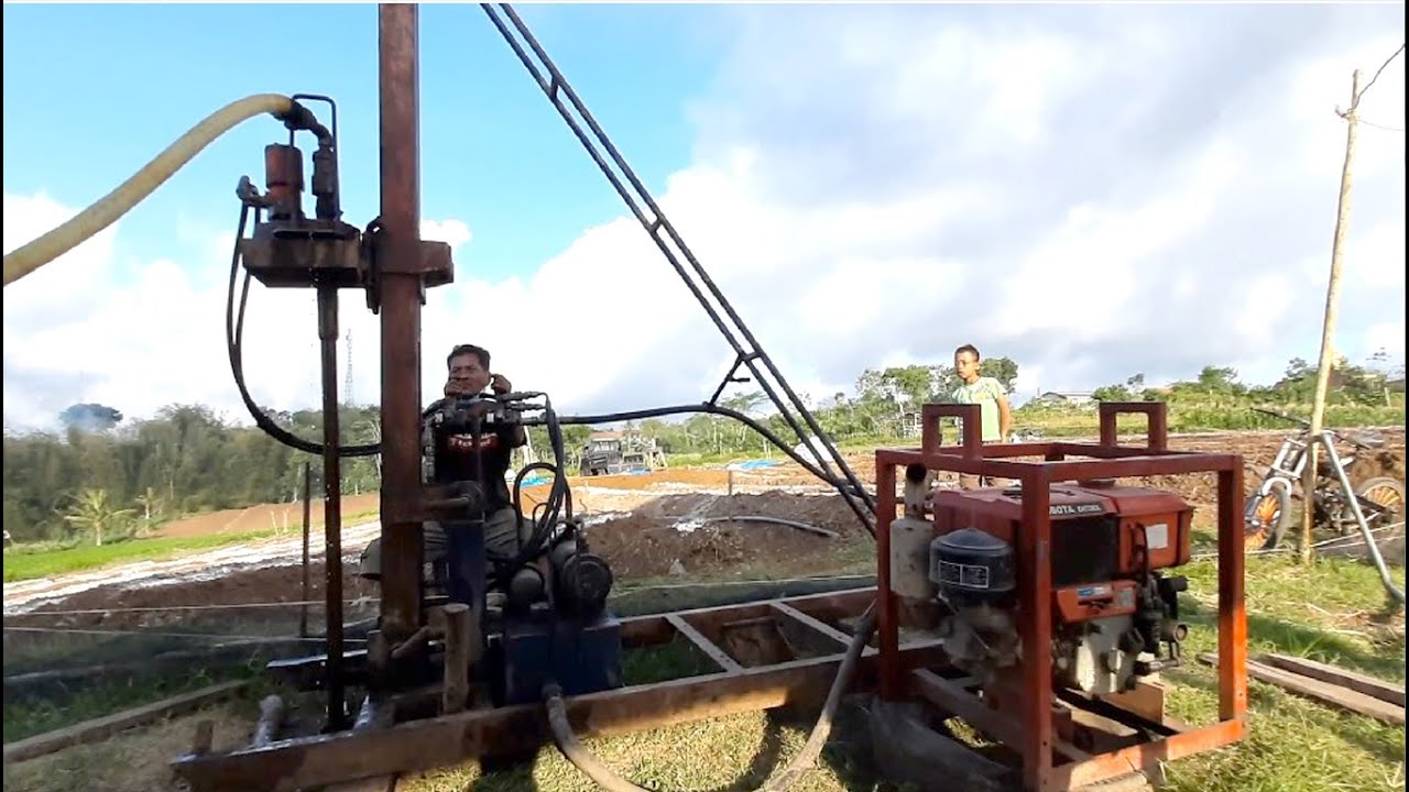 SERVIS SUMUR BOR BUNTU 🔴 pake mesin jacro 100