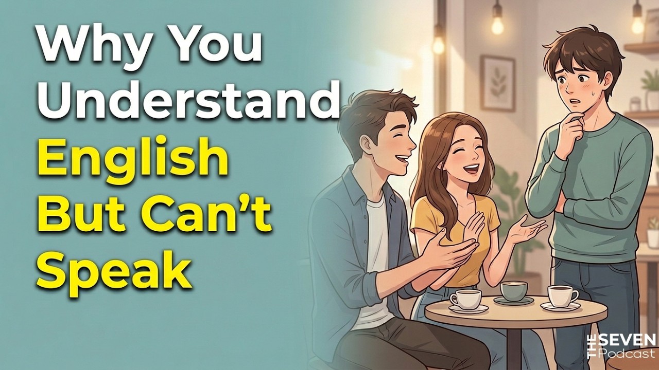 Why You Understand English But Can't Speak | English Listening Practice Podcast