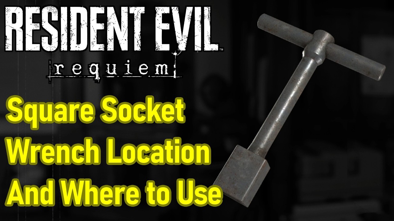 Resident Evil Requiem Square Socket Wrench Location And Where to Use it, Both Locations