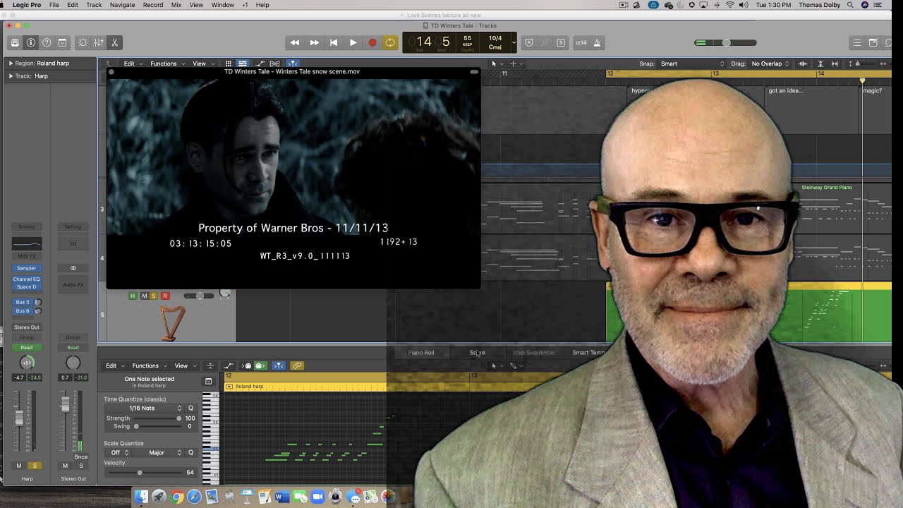 Thomas Dolby:  How to score Love Scenes