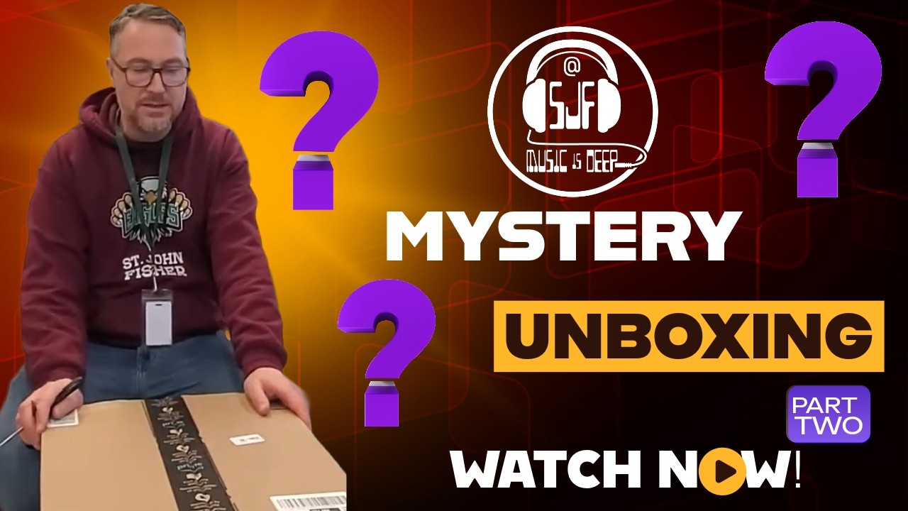 Part 2: Epic Deep Music Mystery Unboxing using funds from the Pearson Educational Foundation grant.
