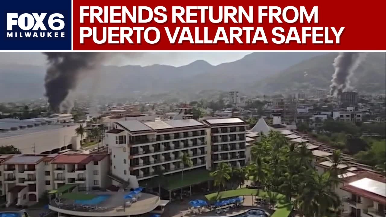 Puerto Vallarta unrest forces Milwaukee flight home: ‘Like a war zone’ | FOX6 News Milwaukee