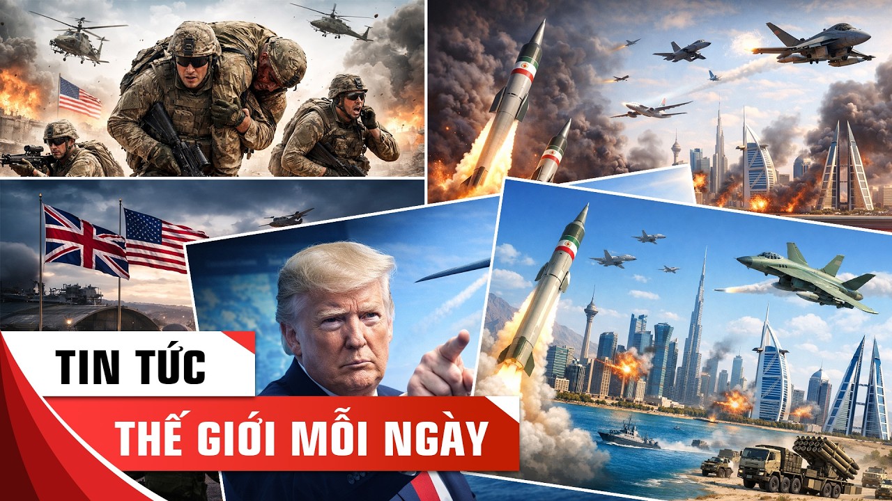 THỜI SỰ 3/3: CĂNG THẲNG TỘT ĐỘ GIỮA NƯỚC MỸ - IRAN | TRUNG ĐÔNG SẮP VÀO CỬA TỬ