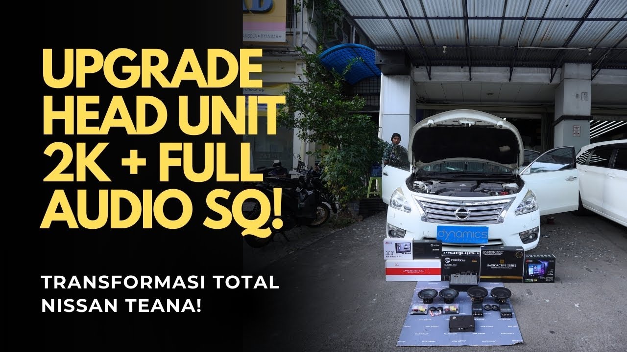 NISSAN TEANA HASIL SUARA DSP ENTRY LEVEL RAINBOW AKM CHIP