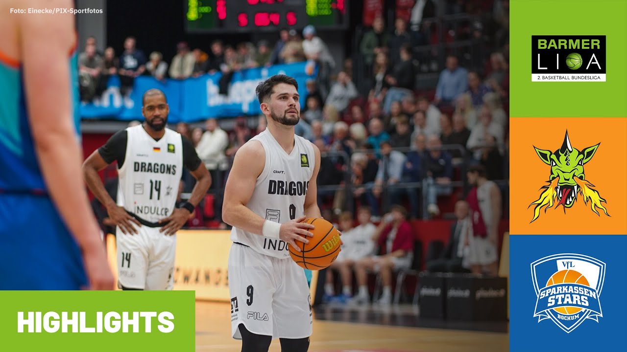 ProA: Artland Dragons vs. VfL SparkassenStars Bochum | Highlights