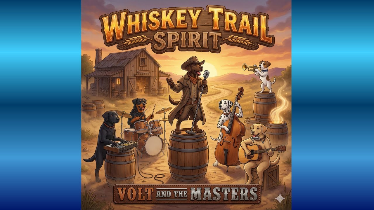 WHISKEY TRAIL SPIRIT | Volt & The Masters - CountryCore 🤠🎙🪕