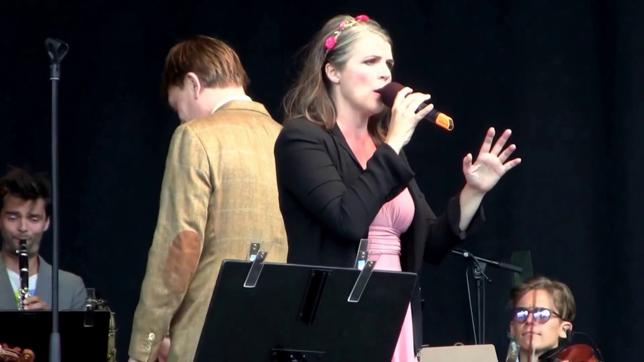 TANGO (B&oslash;rge & Arvid M&uuml;ller), by Lotte Andersen & Tivoli Salon Orchestra - July 2017