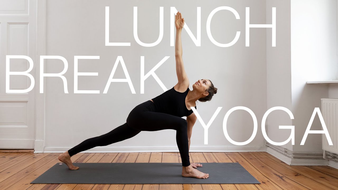 Yoga für die Mittagspause | 30 Min Yoga Flow für mehr Energie und Konzentration | alle Level