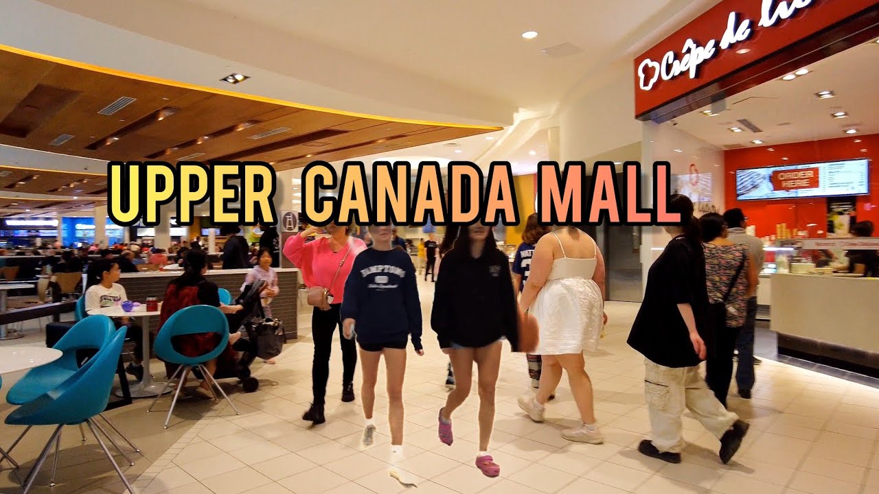 Upper Canada Mall, Shopping Centre New Market February 2022 Canada