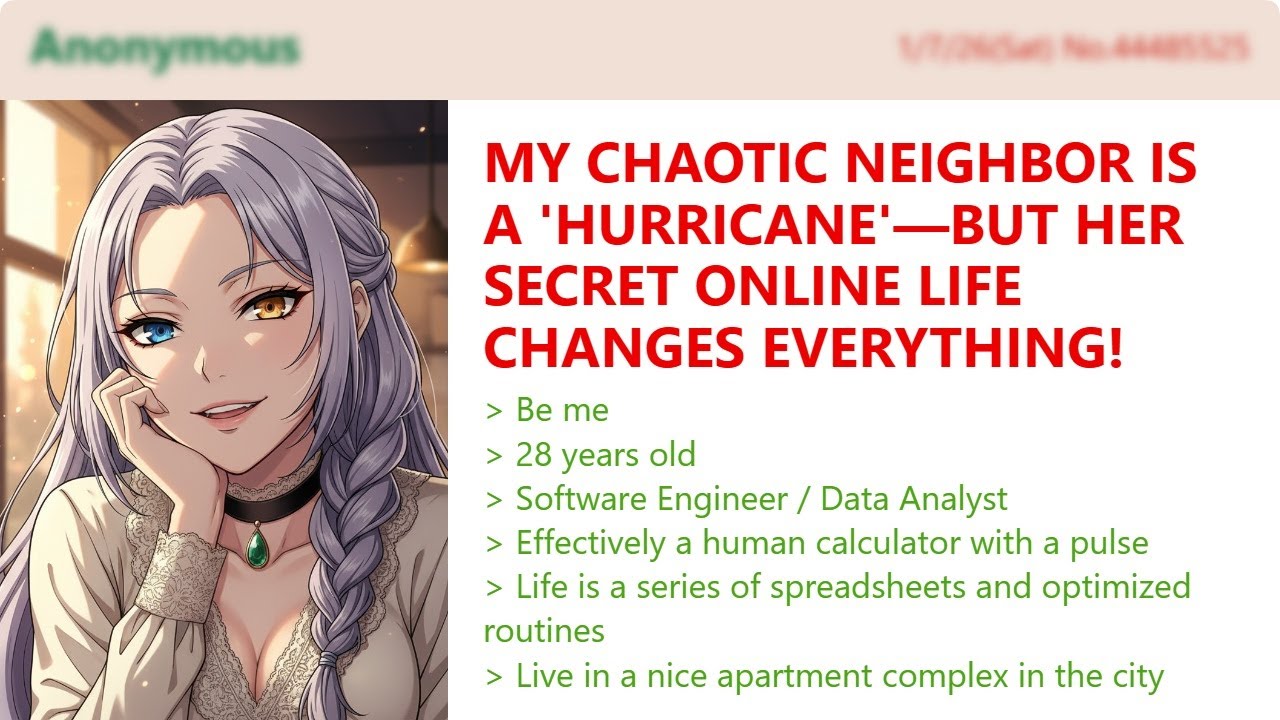 My Chaotic Neighbor Is A 'Hurricane'—But Her Secret Online Life Changes Everything!