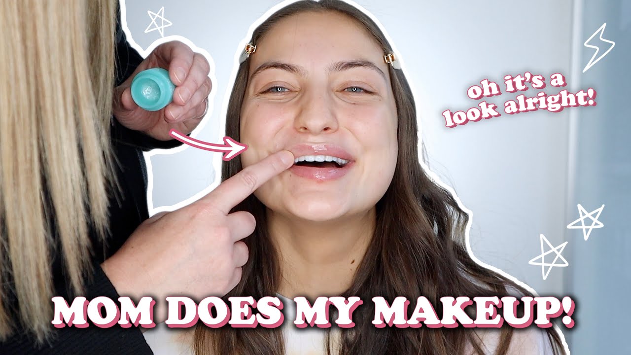 my mom does my makeup  ✨ an experience ✨