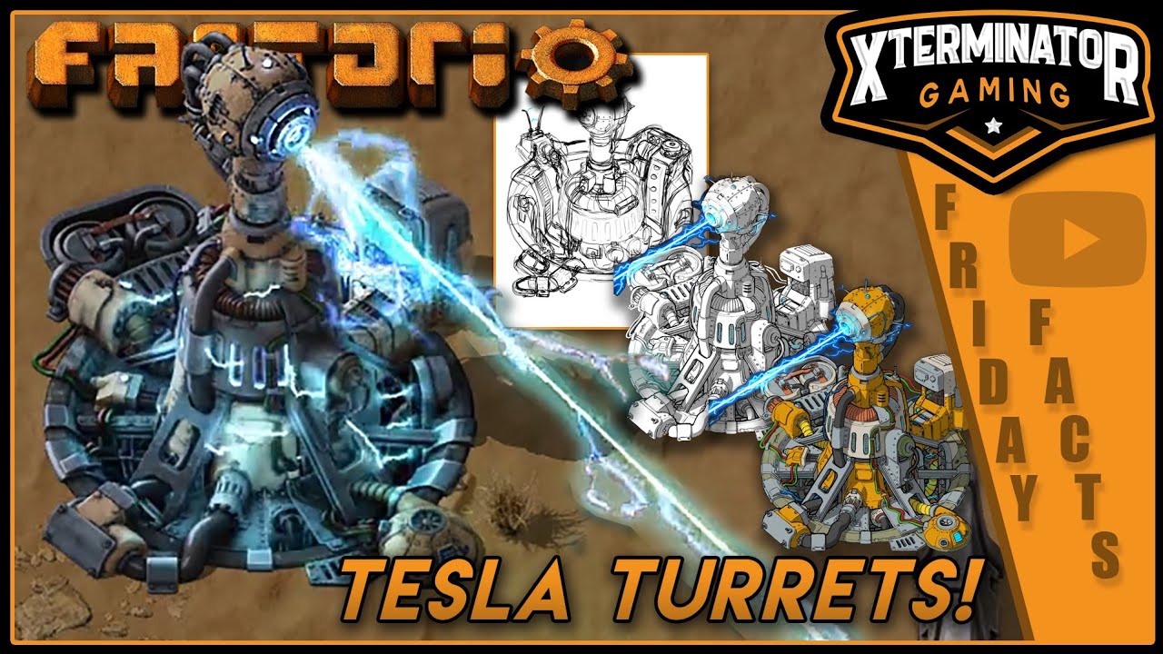 Факты пятницы Factorio №422: башня Тесла!