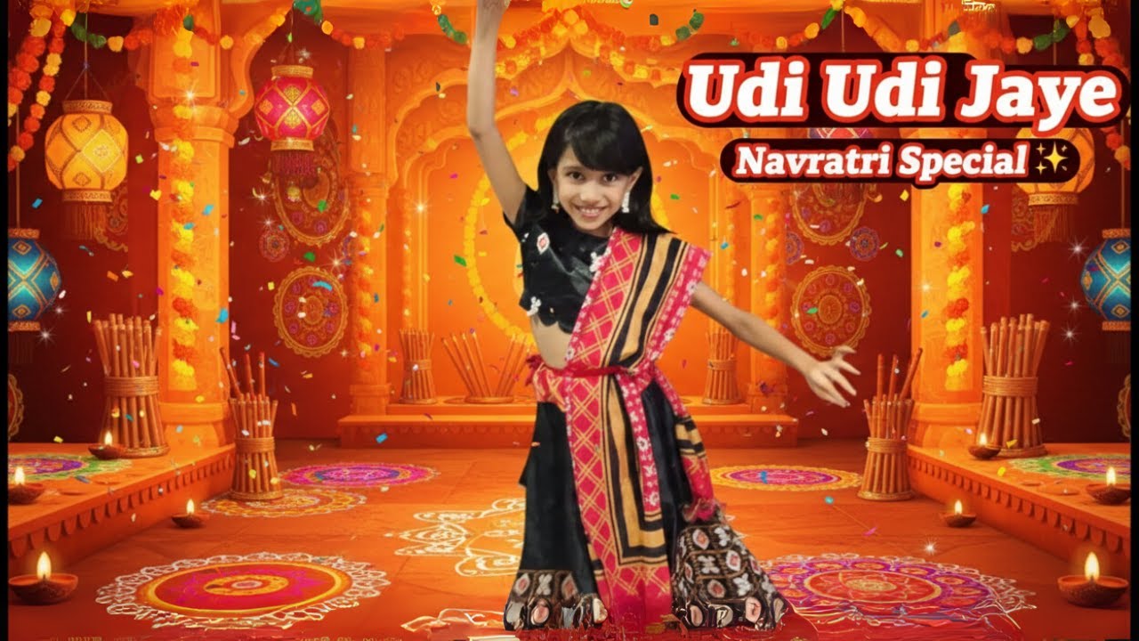 Udi Udi Jaye | Navratri Special Garba Dance | Bollywood Song | Radhika’s World of Wonders
