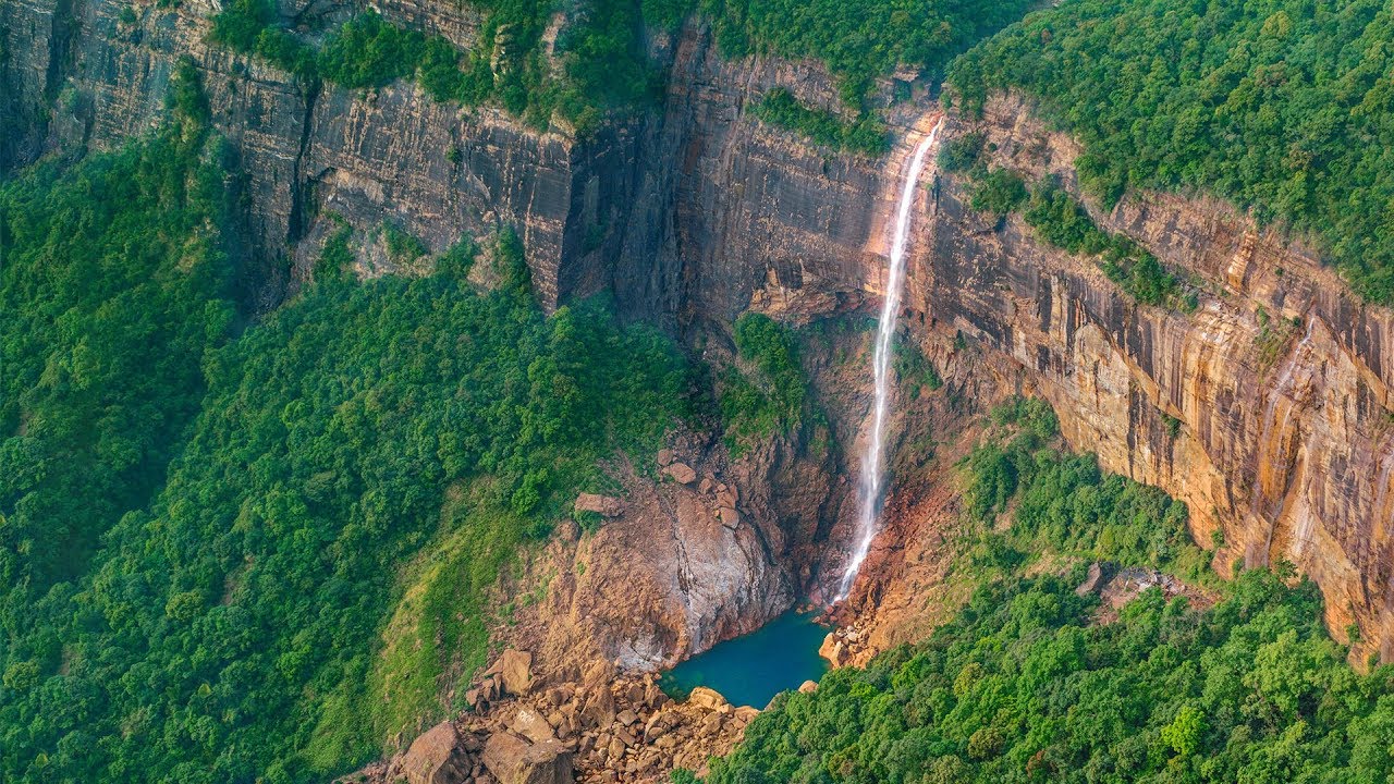 Mawphlang Sacred Forest, Wah-kaba falls, Nohkalikai Falls, Meghalaya, India. (Episode 2)