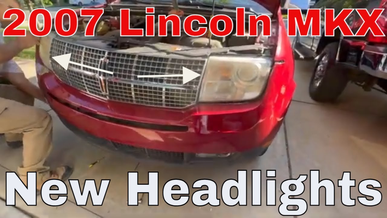 Замена фары Lincoln MKX. Снятие и сборка фары.