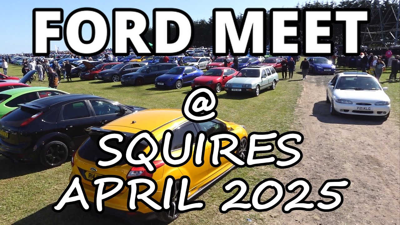 FORD MEET at Squires April 2025