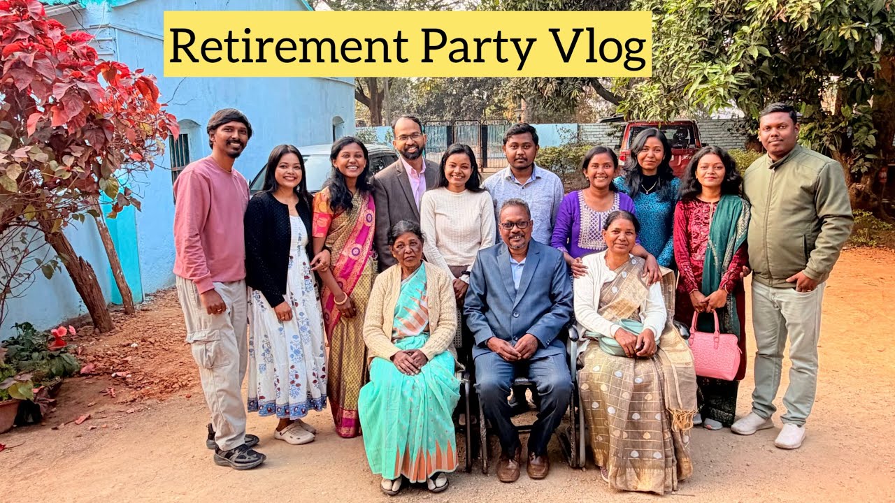 Retirement Party Vlog ll Simdega ll #viral 