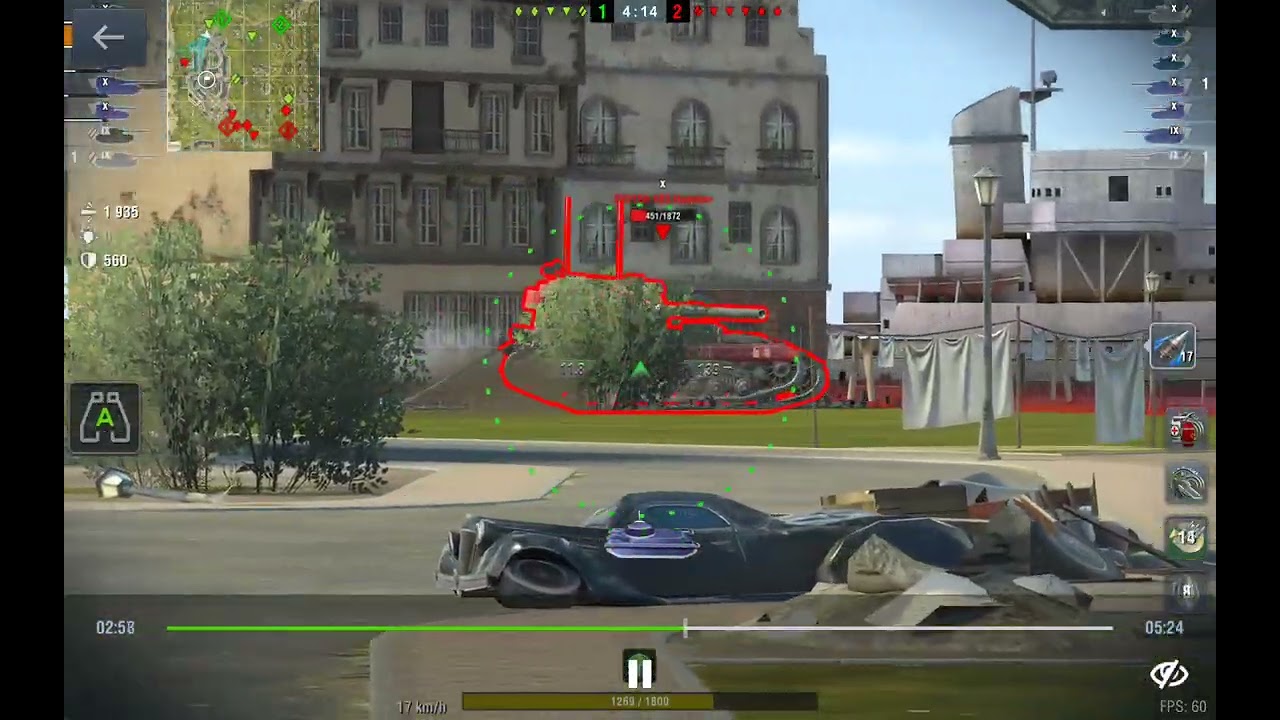WOT BLITZ SHERIDAN GRAVITY FORCE MODE...tough lost and stuck in the house...hahahaha 