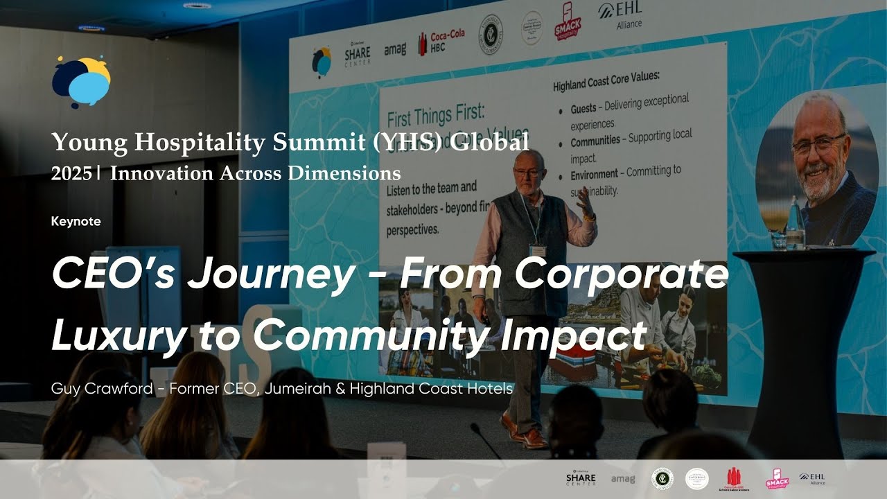 CEO’s Journey - From Corporate Luxury to Community Impact - Guy Crawford | YHS2025