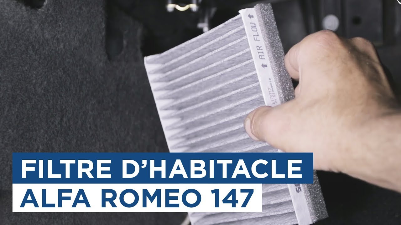 Comment Changer le Filtre Habitacle - Alfa Romeo 147