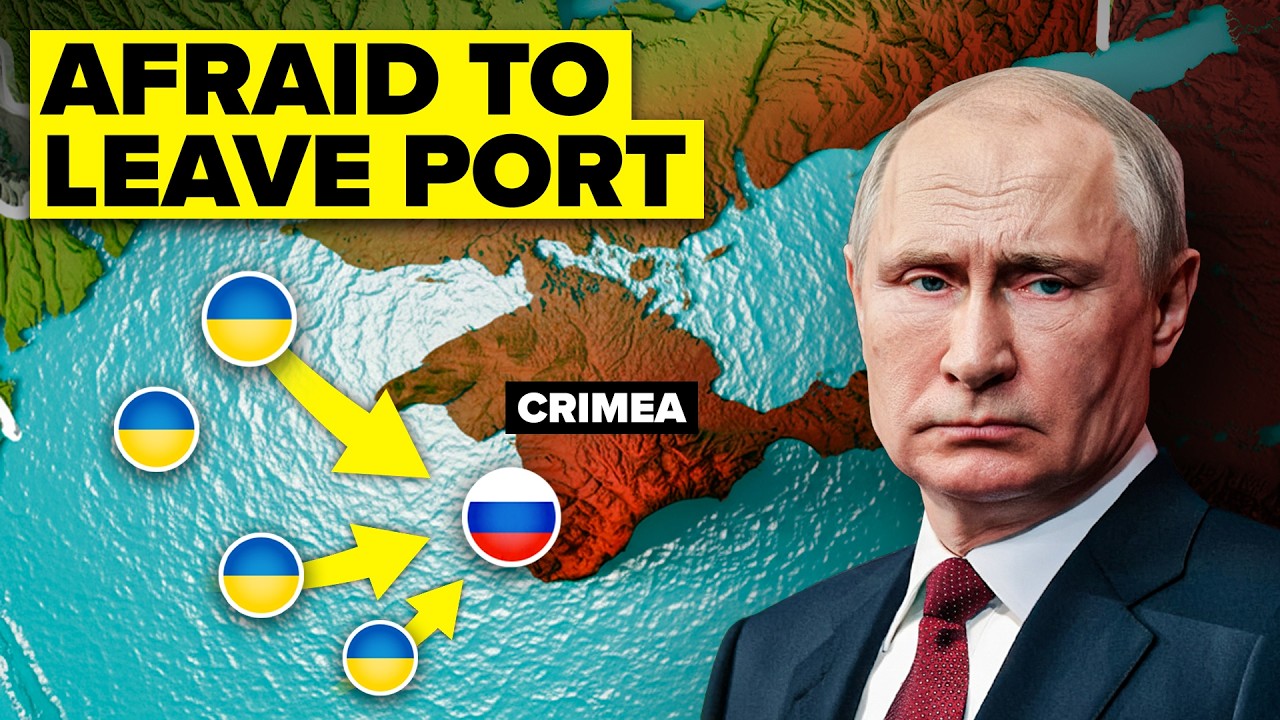 Военные корабли Путина СКРЫВАЮТСЯ В СТРАХЕ&hellip; Теперь Украина владеет Черным морем