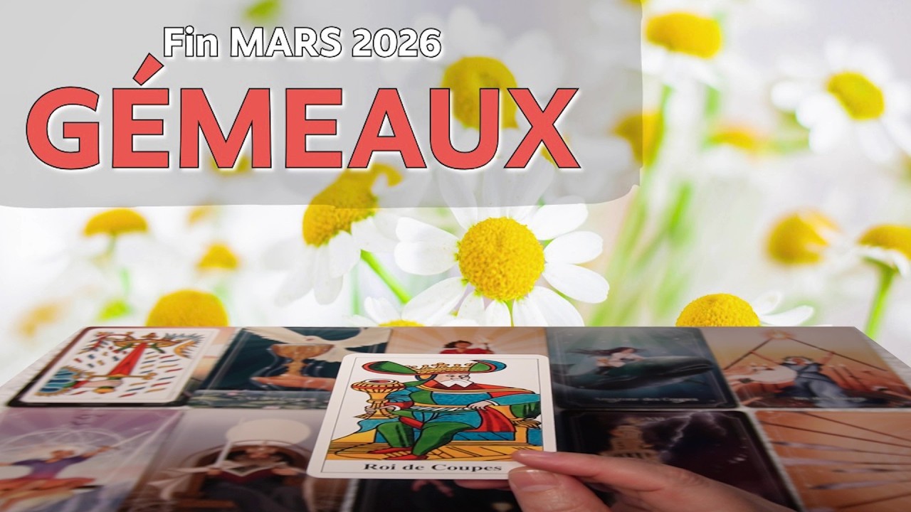 GÉMEAUX ♊️ Un Changement Foudroyant : La Fin d'une Douleur du Passé ! | Tarot Mars 2026
