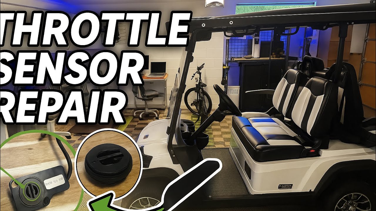Fixing Evolution Golf Cart Throttle Position Sensor (Part 2.04.1181) | Error 085 Troubleshooting TPS