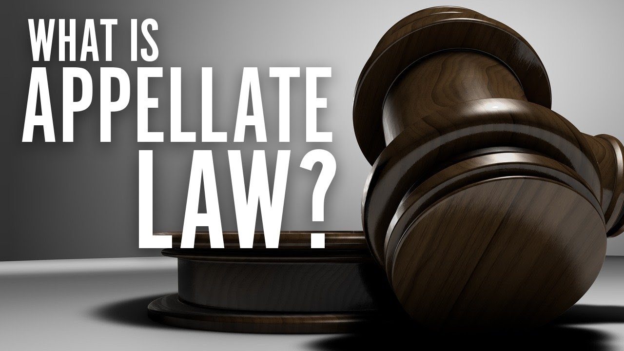 Butler's Thursday Tips #5 | What is Appellate Law?