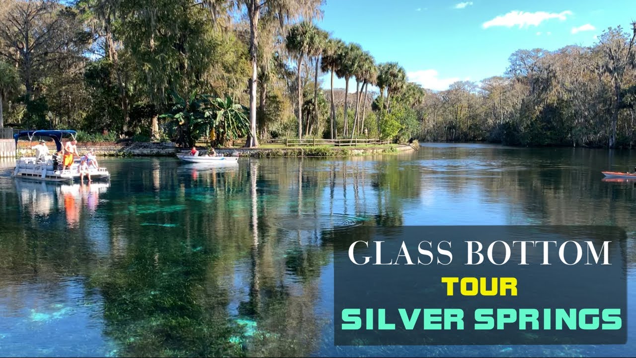 SILVER SPRINGS (Part 2 ) GLASS BOTTOM TOUR AND TRAILS