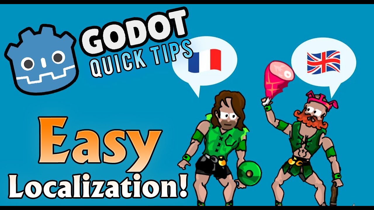 Локализация вашей игры в Godot 4 — ОЧЕНЬ ПРОСТО!