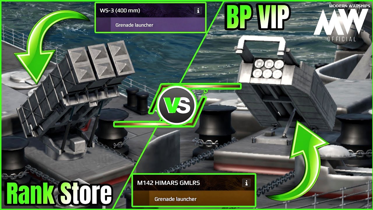 M142 HIMARS GMLRS vs WS-3 (400 mm) 🔥 Rocket Launcher Comparison - Modern Warships 