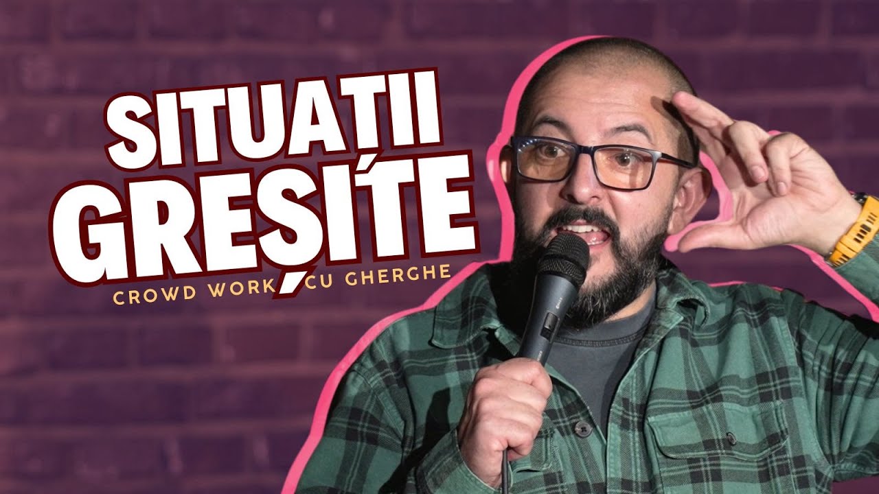 Oameni normali, în situații greșite | Crowd work cu Gherghe la Cluj