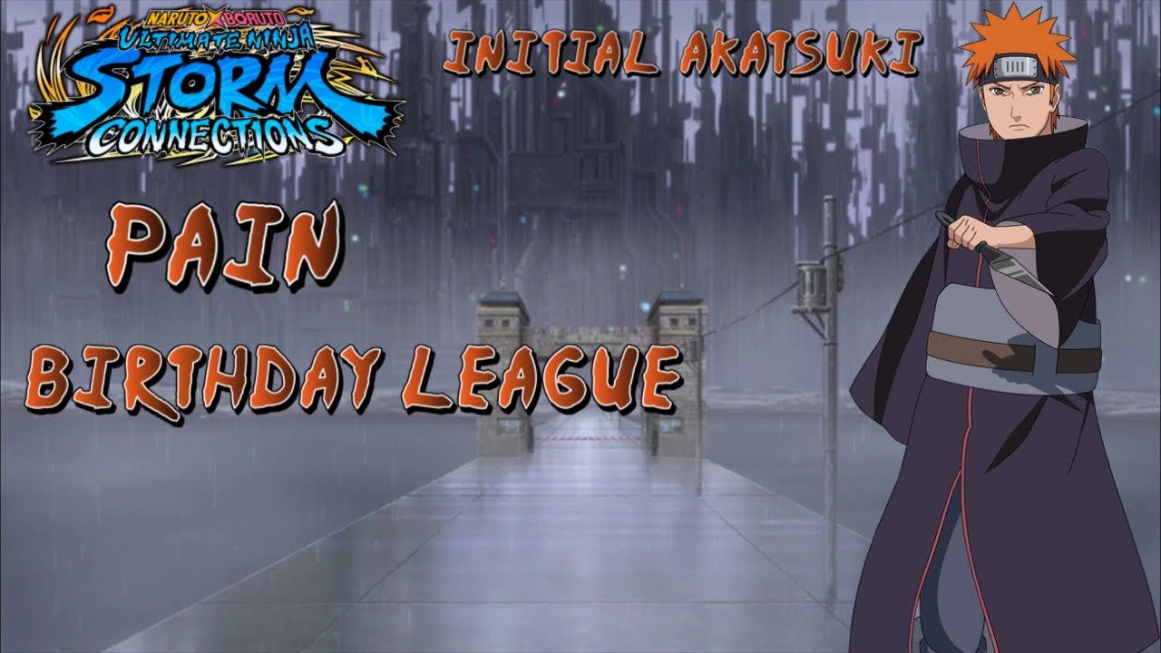 (Initial Akatsuki) Pain Birthday League - Naruto Storm Connections (PS5)
