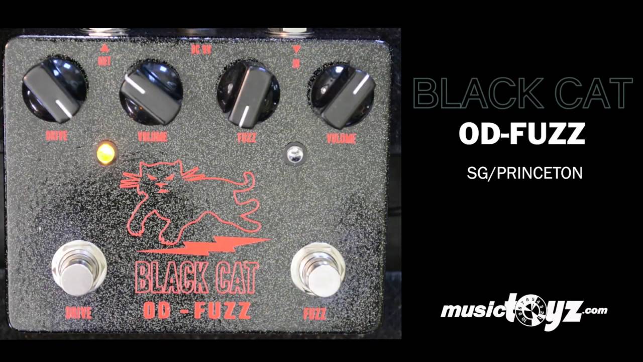 Black Cat OD-Fuzz guitar pedal