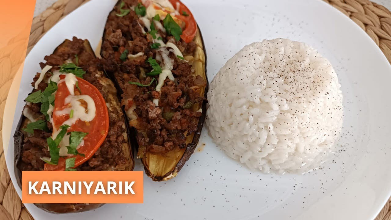 Fırında Kaşarlı Karnıyarık yemeğini birde böyle deneyin 💯💯💯