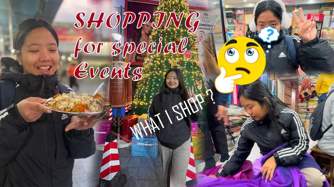 SHOPPING FOR SPECIAL EVENT/POKHARA/SARI