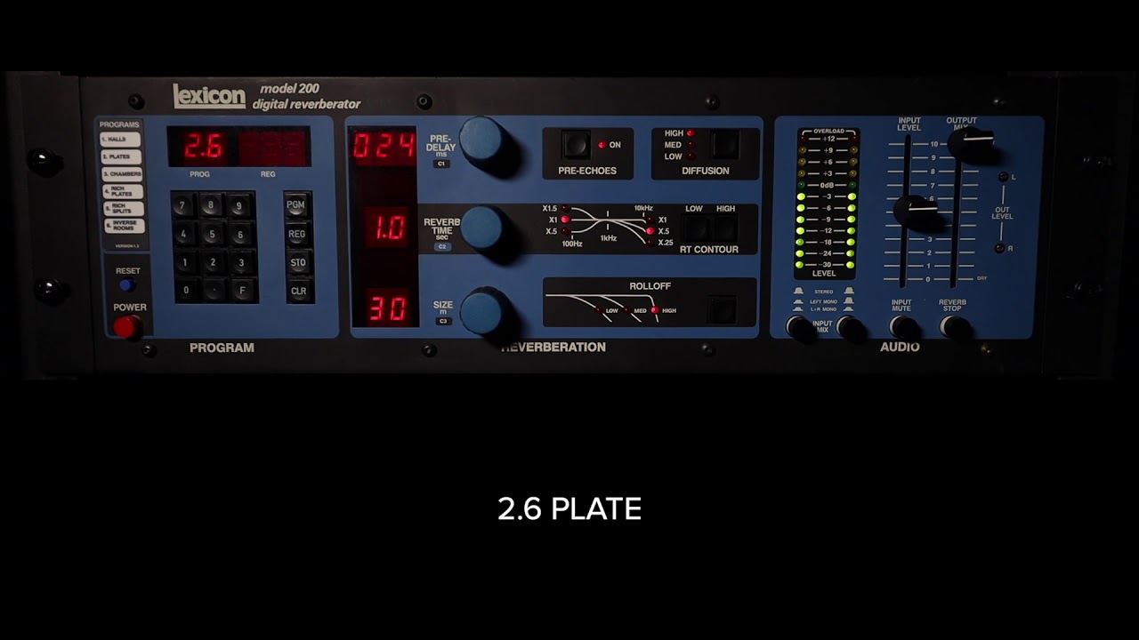Lexicon Model 200 on SH101 :: Aphex Riff