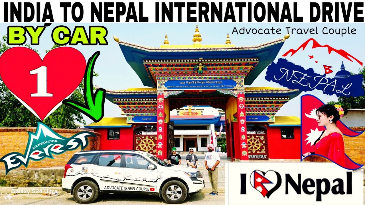 Nepal Adventure Series | India to Nepal Vlog-1 | Nepal Utrakhand Border Entry | Nepal Visa Fees 🇳🇵