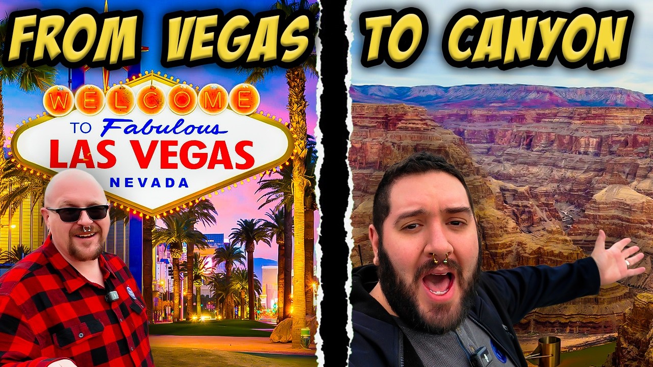 YES! You Can Visit The Grand Canyon From Las Vegas In Just ONE DAY!!! Here's How...