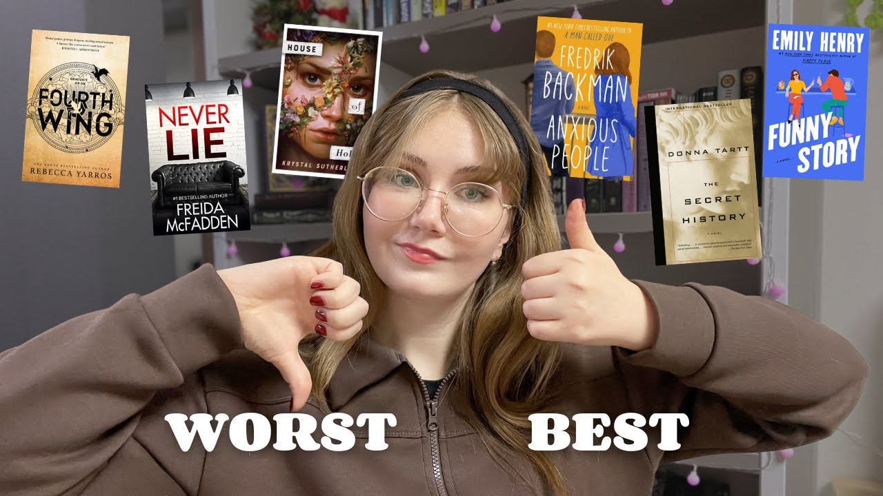 The Best & Worst Books I Read in 2025