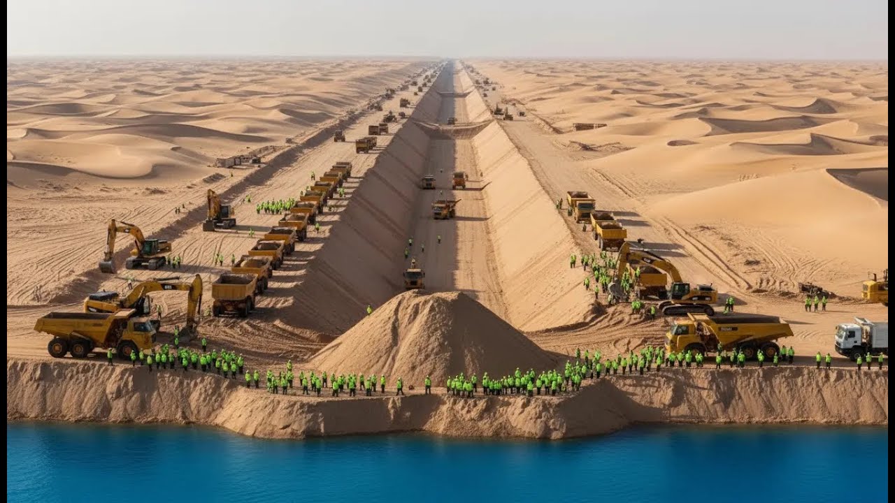 Israel BUILDS A SEAPORT IN THE MIDDLE OF THE DESERT -  The Result CHANGED THE WORLD