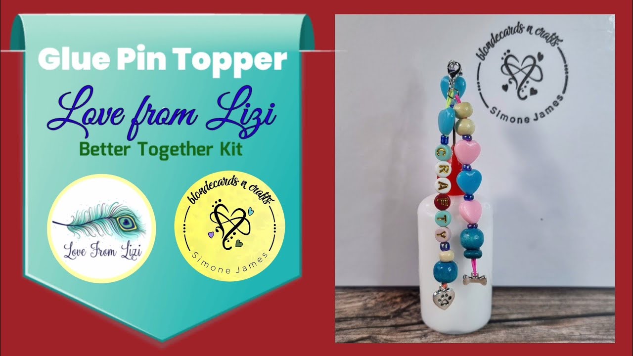 Glue pin topper | ‎@LoveFromLiziChannel  October 2023 kit | Better Together