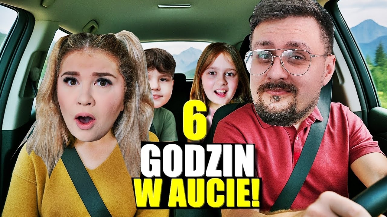 6 GODZIN W AUCIE! JEDZIEMY DO ZAKOPANEGO 🏔️ KIEROWCA SIĘ WKURZYŁ...
