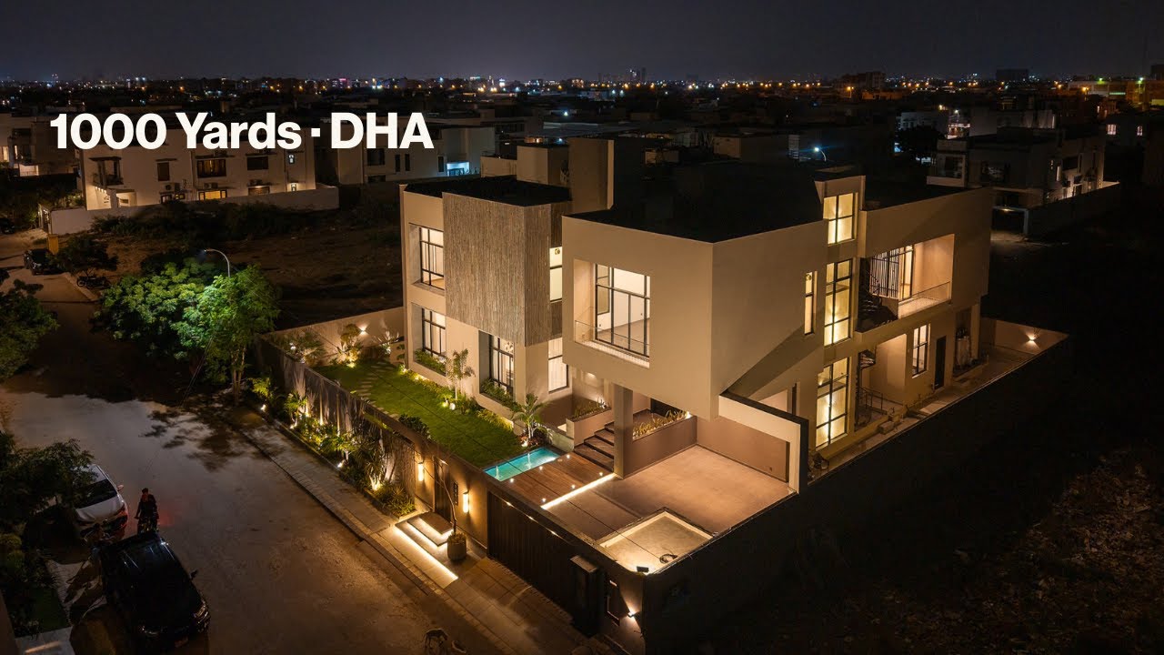 The Solace | 1000 Yard Luxury Villa For Sale | DHA Phase 8 Karachi