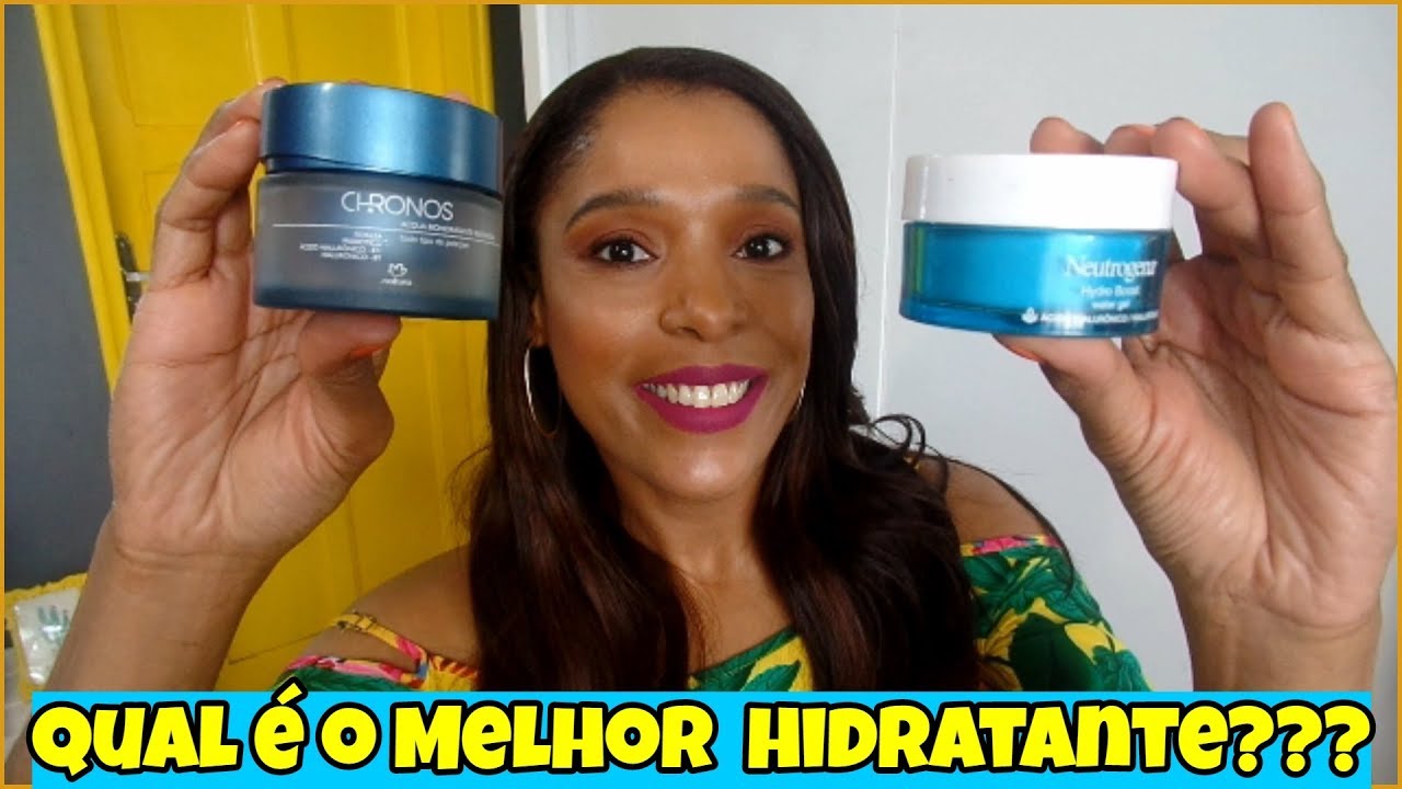 Hidratante Facial Neutrogena Hydro Boost X Natura Chronos Aqua Biohidratante: Qual é o melhor?