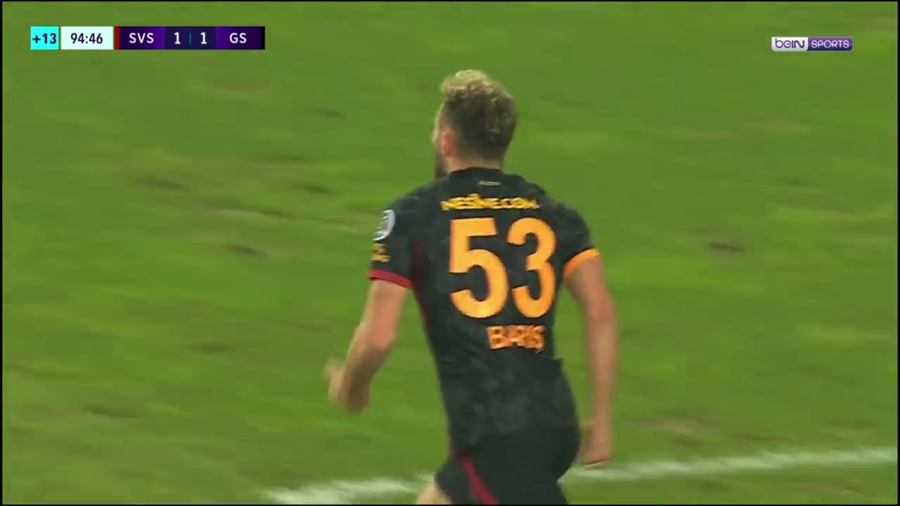 Galatasaray vs Sivasspor | 90+5 | Barış Alper YILMAZ GOL