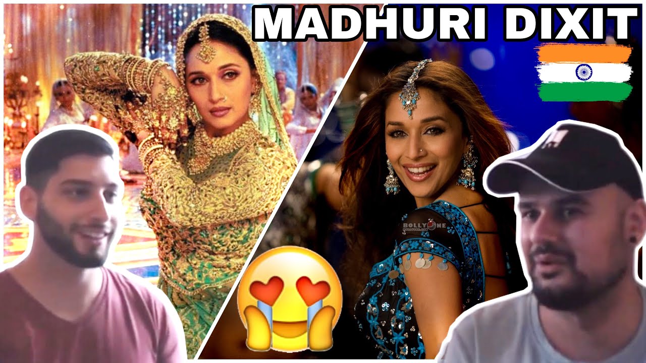 GERMAN First Reaction to MADHURI DIXIT - Aachle Nachle Song & Devdas „Maar Daala“ - Bollywood
