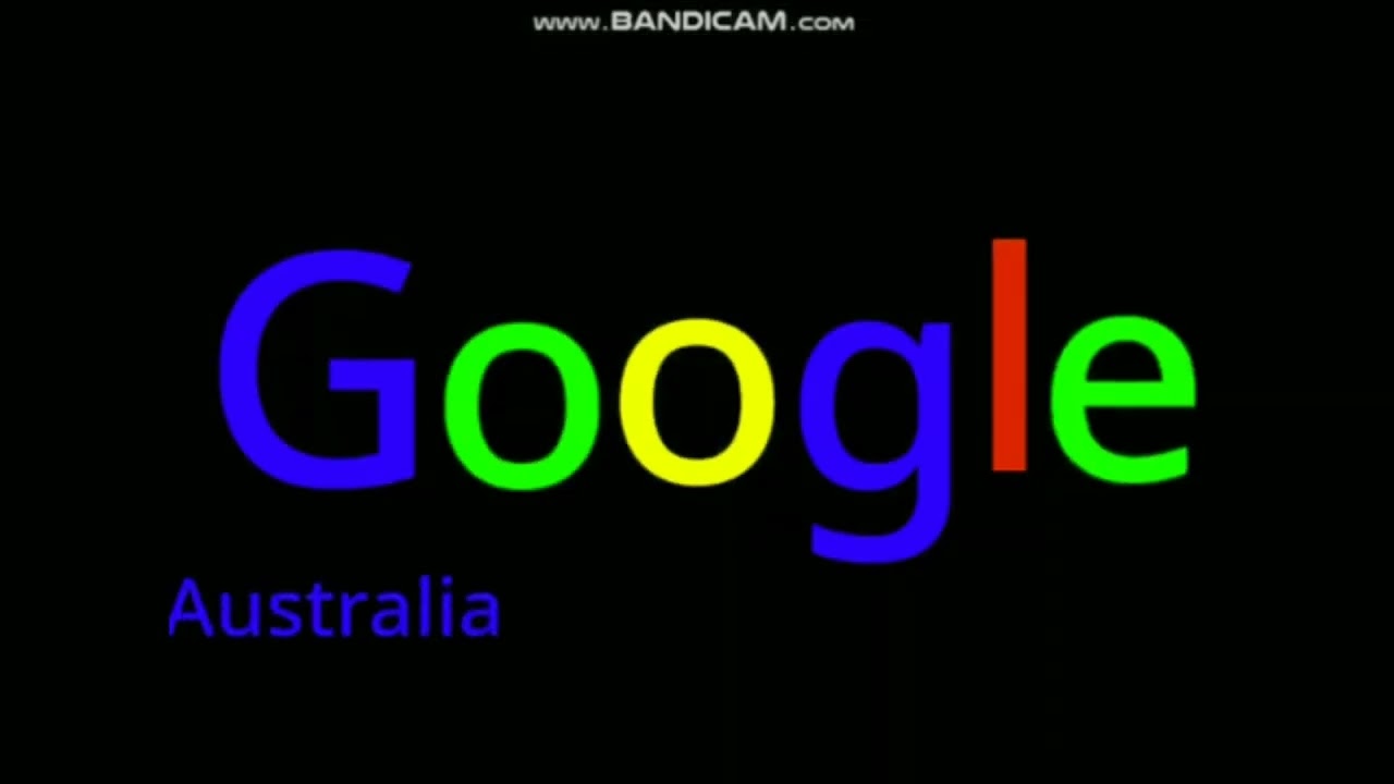 Google Australia Logo Remake Effects